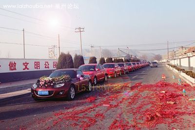 愛(ài)在馬自達(dá)婚慶車隊(duì) 打造專屬您的浪漫婚車空間